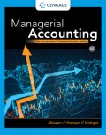 Managerial Accounting: The Cornerstone of Business Decision Making 8th ed.