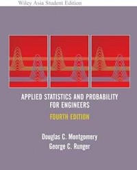Applied Statistics and Probability for Engineers 4th ed