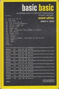 Basic Basic : An Introduction to computer Programming in BASIC Language, 2nd ed.