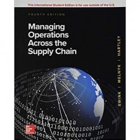 Managing Operations Across the Supply Chain 4th ed.