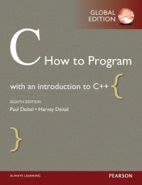 C++ How to Program 8th ed.