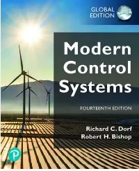 Modern Control Systems 14th ed