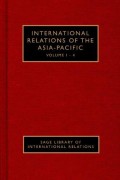 International Relations of the Asia-Pacific Volume IV