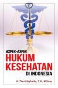 Aspek-Aspek Hukum Kesehatan di Indonesia