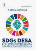 SDGs Desa: Percepatan Pencapaian Tujuan Pembangunan Nasional Berkelanjutan