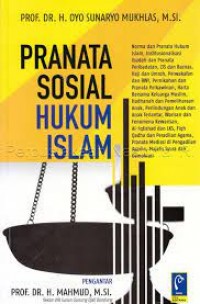 Pranata Sosial Hukum Islam