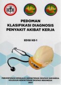 Pedoman Klasifikasi Diagnosis Penyakit Akibat Kerja
