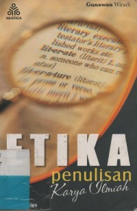 Etika Penulisan Karya Ilmiah