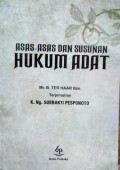 Asas-Asas dan Susunan Hukum Adat