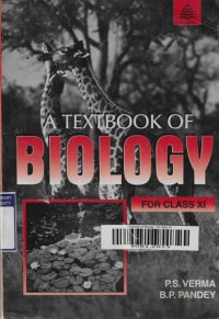 Texbook of Biology : for class XI