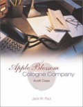 Apple Blossom Cologne : Company Audit Case 5th ed.