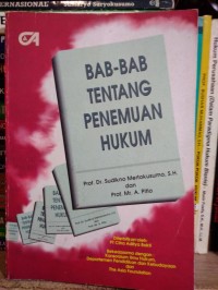 Bab-Bab Tentang Penemuan Hukum