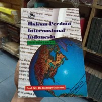 Hukum Perdata Internasional Indonesia Jilid III, Bagian II 8th ed.