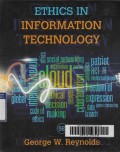 Ethics in information technology 5th ed.