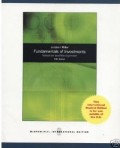 Fundamentals of Investments : Valuation and Management 5th ed.