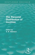 The Personal Distribution Of Incomes