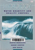 Hidrology : Water Quantity and Quality Control 2nd ed.