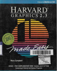 Harvard Graphics 2.3 : Made Easy