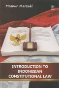 Introduction to Indonesian Contitutional Law