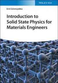 Introduction to Solid State Physics for Materials Engineers