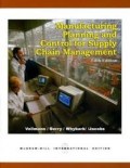 Manufacturing Planing and Control for Supply Chain Management 5th Ed.