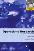 Opeartions Research : An Introduction 9th ed.