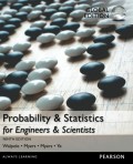 Probability & Statistics for Engineers & Scientists 9th ed.