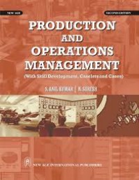 Production and Operations Management : with Skills Development, Caselets and Cases