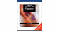 Principle Of Financial And Managerial Accounting