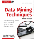 Data Mining Techniques 3rd Ed.