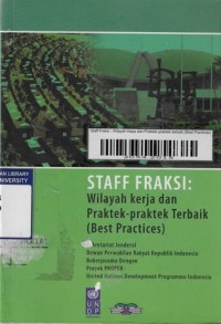 Staff Fraksi : Wilayah Kerja dan Praktek-praktek terbaik (Best Practices)