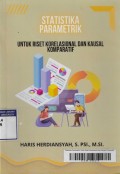 Statistika Parametrik Untuk Riset Korelasional dan Kausal Komparatif