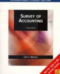 Survey Of Accounting 3rd ed.