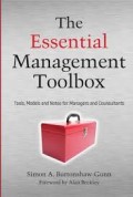 The Essential Management Toolbox