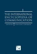 The International Encyclopedia of Communication Vol. V (J K L M N)