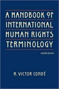 A Handbook of International Human Rights Terminology 2nd ed.