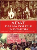 Adat Dalam Politik Indonesia