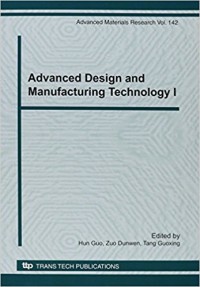 Advanced Design and Manufacturing Technology I