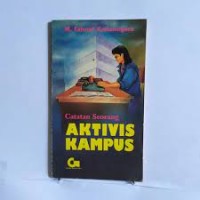 Catatan seorang Aktivis Kampus