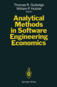 Analitical Methods in Software Engineering Economics