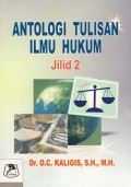 Antologi Tulisan Ilmu Hukum II