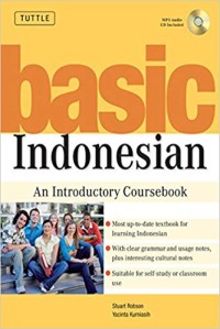 Basic Indonesian an introductory coursebook