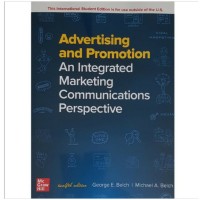 Advertising and Promotion : An Integrated Marketing Communications Perspective