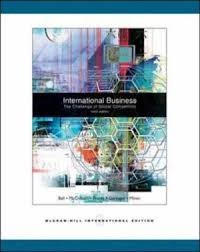 International Business : The Challenge of Global Competition 10th ed.