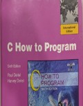 C How to Program 6th Ed.