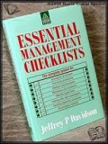 Essential Management Cheklist