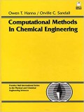 Computational Methods in Chemical Engineering