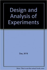 Design Analysis of Experiments