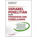 Variabel Penelitian dalam pendidikan dan pembelajaran