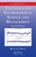 Statistics For Environmental Science and Management 2nd ed.